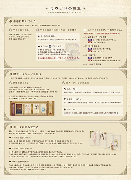 ドール工房と気まぐれな魔女-サマリーシート